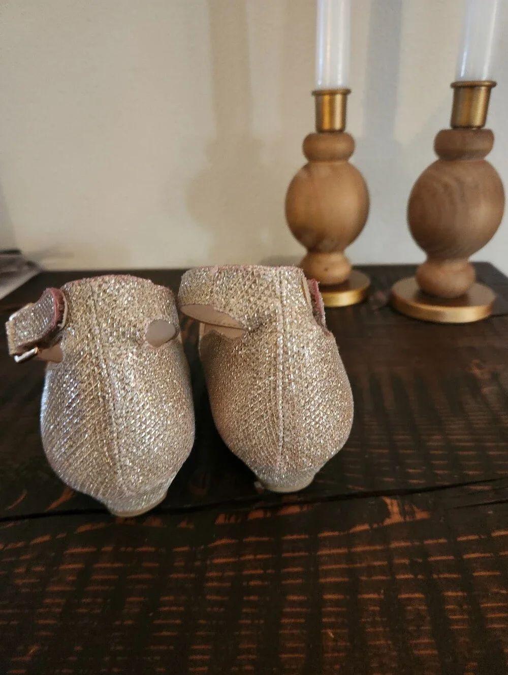Girls Shiny Dress Shoes Sz 13 Littke Kids